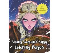 Viking Woman’s Saga Coloring Book