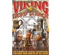 Viking Word Search: Easy To Read Print With 50+ Puzzles About Vikings, Warriors, Nordic Times, And More | 6x9 inch, 110 pages | Gift For Holidays, Vacations, and Spare Time