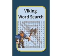 Viking Word Search Puzzle Book: Word Searches with Easy to Read Print about Vikings, Nordic Mythology and more | 6x9 inches, 110 pages | 50+ Puzzles ... Gift for Vacations, Holidays and Free Times