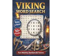 Viking Word Search Puzzle Book: Word Searches with Easy to Read Print about Vikings, Viking Gods, Norse Mythology and more | 6x9 inches, 110 pages | ... … Gift for Vacations, Holidays and Free Times