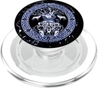 Viking Yggdrasil Árbol de la Vida Árbol del Mundo Celta Norse Myth PopSockets PopGrip para MagSafe