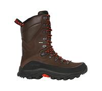 Viking Zapatillas de senderismo Villrein De Luxe Tall GTX para niño, Marrón oscuro rojo, 38 EU