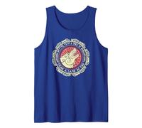 Vikingo Diciendo Mejor ser un Lobo de Odín Que un Cordero de Dios Camiseta sin Mangas, Hombre, Azul Real, XL