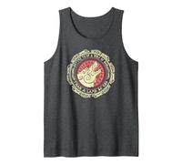 Vikingo Diciendo Mejor ser un Lobo de Odín Que un Cordero de Dios Camiseta sin Mangas, Hombre, Jaspeado Oscuro, XL