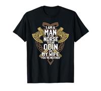 Vikingo Viking Ich Tengo Miedo for Odin y mi Matrimonio Camiseta