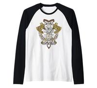 Vikingo Viking Ich Tengo Miedo for Odin y mi Matrimonio Camiseta Manga Raglan