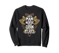 Vikingo Viking Ich Tengo Miedo for Odin y mi Matrimonio Sudadera