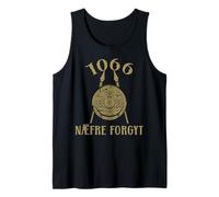 Vikingos Inglaterra Historia Naefre Forgyt 1066 Nunca Camiseta sin Mangas
