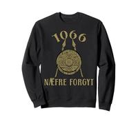Vikingos Inglaterra Historia Naefre Forgyt 1066 Nunca Sudadera