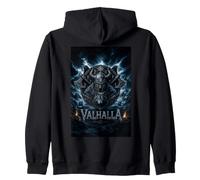 Vikings Camiseta Vikingo Lobo Regalo Odins Lobos Valhalla Sudadera con Capucha