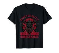 Vikings Nacidos para la Batalla - Guerrero Vikingo irrompible Camiseta
