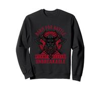 Vikings Nacidos para la Batalla - Guerrero Vikingo irrompible Sudadera