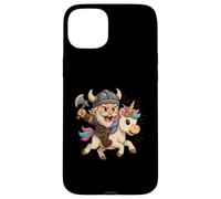 Vikings Norse Myth Viking Riding A Unicorn Boys Girls Kids Carcasa para iPhone 15 Plus