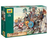 Vikings Vikingos 1:72 Figura Plástico Modelo Kit Zvezda