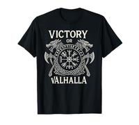 Vikings Warriors Norse Myth Victory Or Valhalla Camiseta