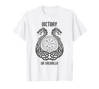 Vikings Warriors Norse Myth Victory Or Valhalla Camiseta