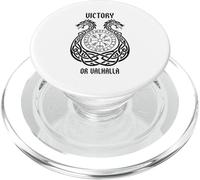 Vikings Warriors Norse Myth Victory Or Valhalla PopSockets PopGrip para MagSafe
