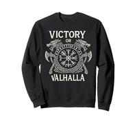 Vikings Warriors Norse Myth Victory Or Valhalla Sudadera