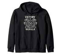 Vikings Warriors Norse Myth Victory Or Valhalla Sudadera con Capucha