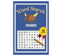 Vikings Word Search Puzzle Book: Easy to read print | 6x9 inches | 55 Puzzles, 495 Words, 83 Pages | Learn about Vikings | Gift for Vikings Enthusiasts, Vacations, Road Trips, Holidays, & Free Time