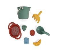VIKINGTOYS- Viking Toys 5382041 Reline-Juego de 8 Arena con Cubo y colador, Juguete de Playa para niños a Partir de 12 Meses, Color