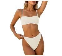 Vikinis para Mujeres 2026 Traje De Baño De 2 Piezas para Mujer Conjuntos Tankini Traje Baño Push Up Bikini Set Bikini Push Up Braguitas Estilo Boho La Playa Piezas Mujer Conjunto Cintura Alta