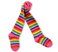 VIKITA Leggings para Niñas Iris Rayas Algodón Primavera Verano Linda Pantalones F5008 8T