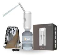 VIKKEN® iGo X - Bidé portátil de viaje de 250 ml, USB tipo C, eléctrico, recargable, portátil, portátil, pulverizador de agua, higiene personal, cuidado personal para mujeres y hombres