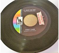 Vikki Carr - CARL GRAVES 45 RPM HEART BE STILL / BABY, HANG UP THE PHONE