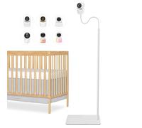 VIKOBESS Soporte para monitor de bebé de 67 pulgadas de altura ajustable con cuello de cisne flexible, compatible con modelos VTech VM901/VM928/RM7766/RM7764/RM5764/RM5754 y otras cámaras de bebé con