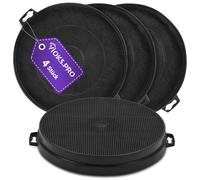 Viоks.pro - 4 filtros de carbón activo para campana extractora, diámetro de 210 mm, repuesto para Bosch 00353121 DHZ5140 AEG 9029793719 Whirlpool 484000008579 481281718524