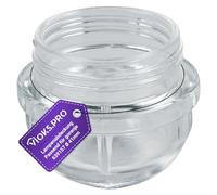 Viоks.pro Kalotte 41 mm Ø Cubierta para lámpara de horno atornillable, repuesto para horno Gorenje 639157 - Cristal de repuesto para horno - Bombilla para hornos y estufas de repuesto