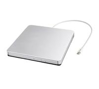 VikTck Unidad externa USB-C SuperDrive DVD CD Lector/grabadora portátil para Apple-MacBook Air/Pro/iMac/Mini/MacBook Pro/ASUS/DELL/Laptop con puerto USB-C Plug and Play