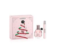 VIKTOR & ROLF Flowerbomb Christmas Edition Gift Set 50Ml Edp + 10Ml Edp para hombre y mujer, para una fragancia diaria bien cuidada, 50ml