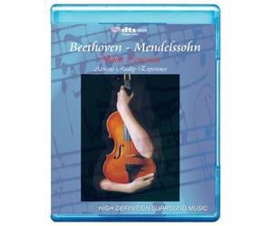 Viktoria Mullova - Beethoven - Mendelssohn: Violin Concertos - Acoustic Reality Experience [7.1 DTS-HD Master Audio Disc] [Blu-ray]