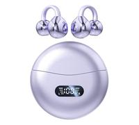 Vikye AI Translation Earbuds Real Time, 144 Languages Real Time Translator Earbuds, Audifonos Traductores Inglés Español Wireless Headphones for Travel Business (Purple)