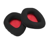 Vikye Almohadillas para el Oído de Reemplazo de 2 Piezas para Auriculares Void Void Pro, Cuero de Proteína Suave/Auriculares Transpirables Auriculares Cojines, Ruido - Espuma de (Malla roja)