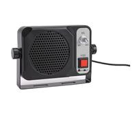 Vikye Altavoz Externo para Radioaficionado CB Radio, Enchufe de 3,5 Mm 1,5 W 8 Ω con Amplificador Incorporado y Filtro de Ruido, Plug and Play con Tornillos de Montaje para Radio Móvil