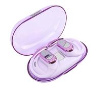 Vikye Auriculares de Traducción Ai en Tiempo Real, 164 Lenguaje 3 en 1 Traductor de Control Táctil, BT 5.49 Traductor de Auriculares con Estuche de Carga (Purple)