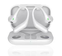 Vikye Auriculares de Traducción AI Modos Adaptables Dispositivo de Traducción de Idiomas Inteligente para Viajes de Negocios, 144 Idiomas Auriculares BT para Turistas y Empresarios, Blanco (White)