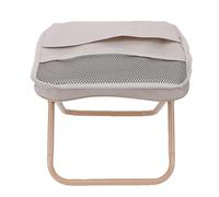 Vikye Bolsa Plegable para Taburete con Tela Impermeable y Estabilidad Reforzada para Eventos Al Aire y Acampadas (Caqui)