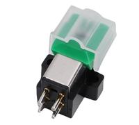 Vikye Cartucho Magnético Móvil, Reemplazo del Cartucho de Fonógrafo Magnético en Forma de V Dual AT LP120 con Aguja Elíptica para Tocadiscos AT 95E