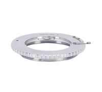 Vikye Convertidor de Montura de Lente de Enfoque Manual para Cámaras Serie Z Aleación de Aluminio Ligera para Lentes M4/3