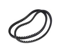 Vikye Correa de Transmisión Go Kart, Correa de Embrague Duradera para Karts Hammerhead 80T y TrailMaster Mid XRX, Paquete de 2, Hecha de Caucho de