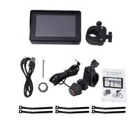 Vikye de Cámara de Visión Trasera para Bicicleta, Resolución 1080P, Batería de Larga Duración para Ciclistas, Monitor de 5", Negro