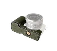 Vikye Funda Protectora para Cámara ZVE10 Diseño Inferior con Apertura Material Premium para Entusiastas de la Fotografía Negro (Green)