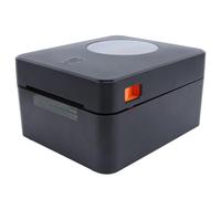 Vikye Impresora de Etiquetas, Conectividad USB BT, Resolución 203 dpi, Velocidad de Impresión 110mm/s, para Gestión de Envíos, Material ABS (Enchufe de la UE 100-240V)