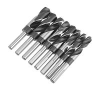Vikye Juego de 8 Brocas Helicoidales HSS, Acero Duradero Tratado Térmicamente para Cortes Perfectos en Madera, Metal y Plástico, Ideal para Carpinteros, Constructores y Entusiastas del Bricolaje