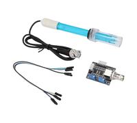 Vikye Kit de Sonda del Módulo de PH, Valor de Ph0-14 Módulo de Sensor de Detección + Sonda de Electrodo de PH, Kit de Medidor de Probador Establecido para Acuarios Hidroponics Plantas