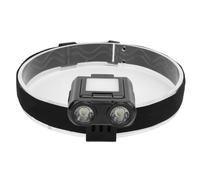 Vikye Linterna Frontal, Lámpara LED Recargable Rápida Tipo C con Sensor de Movimiento, Tapa con Clip, Linterna Frontal Ajustable Brillante para Adultos, Camping, Exteriores